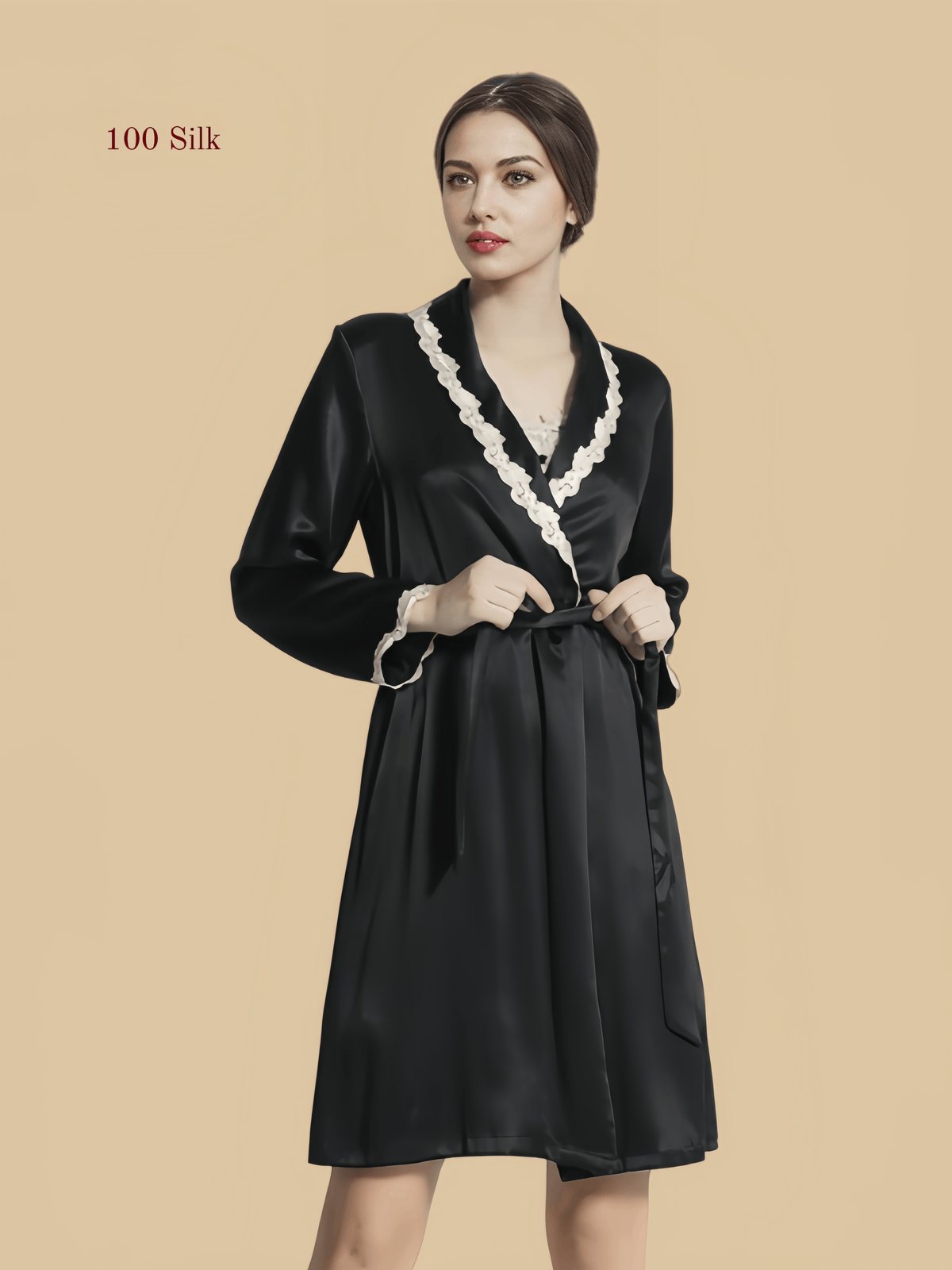 100% Mulberry Silk 19Momme Women&